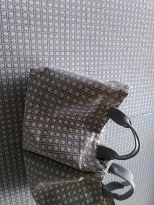 wiener geflecht tote bag midi grey